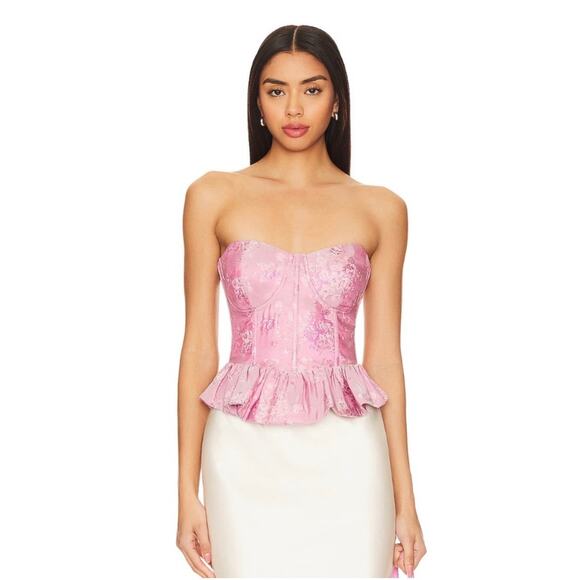NEW NWT V Chapman Catania Corset Top Orchid Haze Windsor sz 2 - Picture 1 of 8